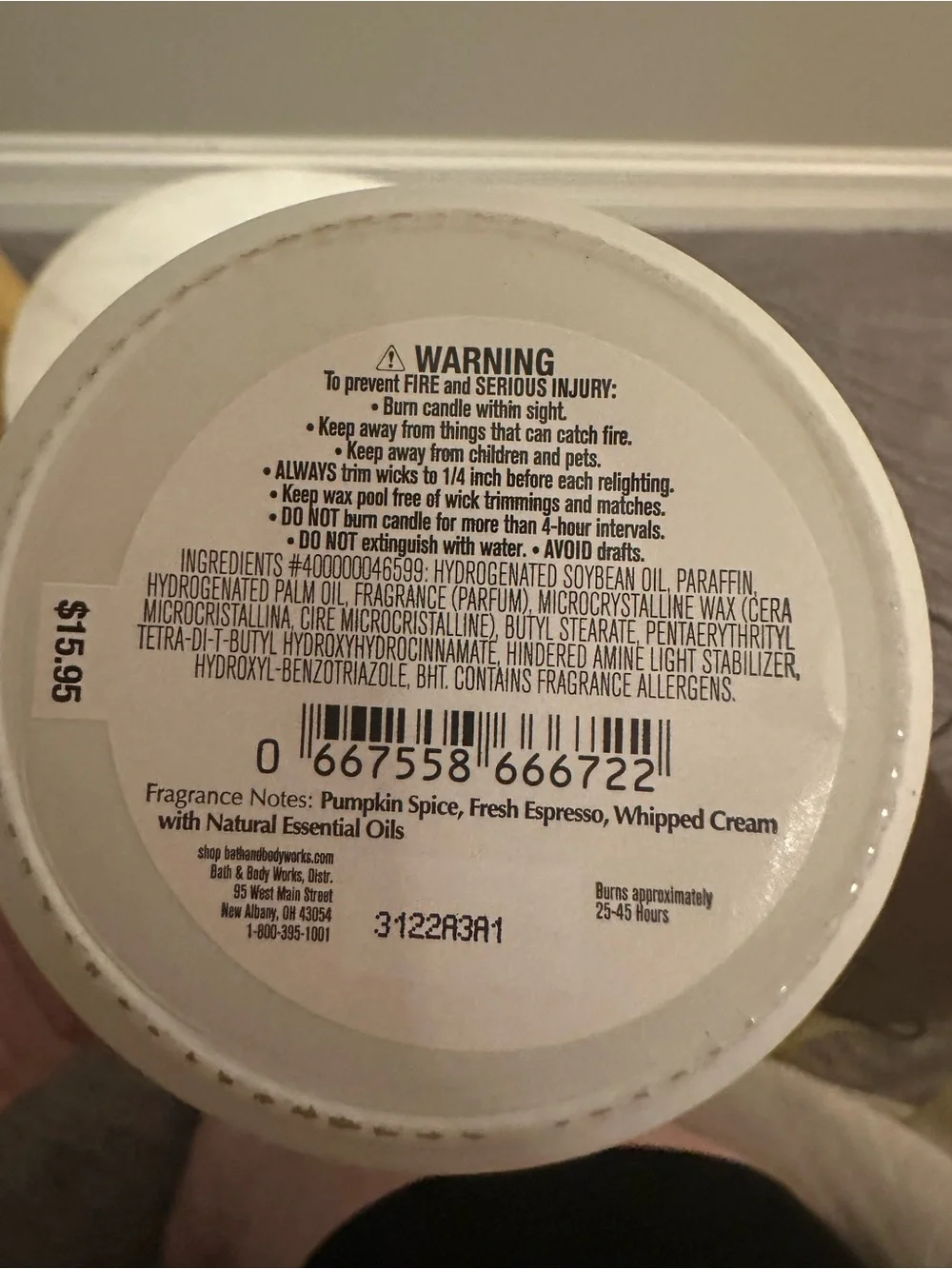Bath & Body Works bath body